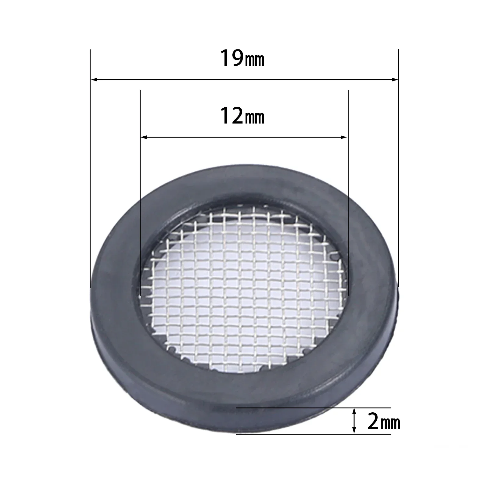 10 יחידות 1/2" 3/4" O-טבעת איטום צינור גומי עם רשת לברז גומי גומי גומי מסננת מסננת כיור כלי