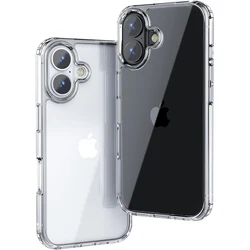 Rugged Shockproof Military - Grade Clear Hybrid Case with Silicone Protection - iPhone 13 Mini