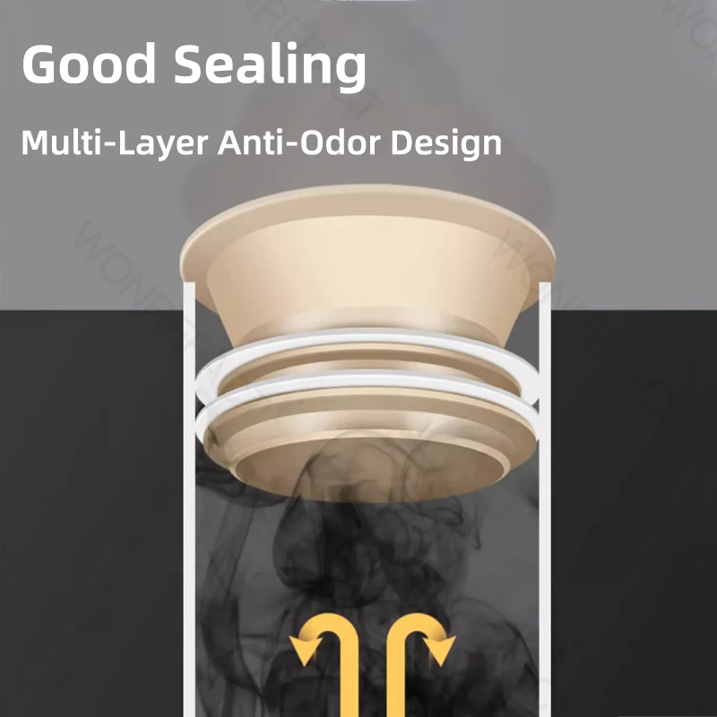 Toilet Flange Seal Ring Odor Leakage Protection Silicone Toilet Seal Ring Universal Kit Quick Installation toilet flange ring