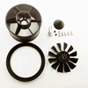 QX-MOTOR 50mm EDF QF2611 3S 4S Brushless motor 12 blades Ducted fan  CW CCW with  For RC Airplane 4