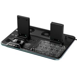 Portable Dual Charging Controller Grip for Joy - Con Controllers - Aolion Accessory (For switch 1 and 2)