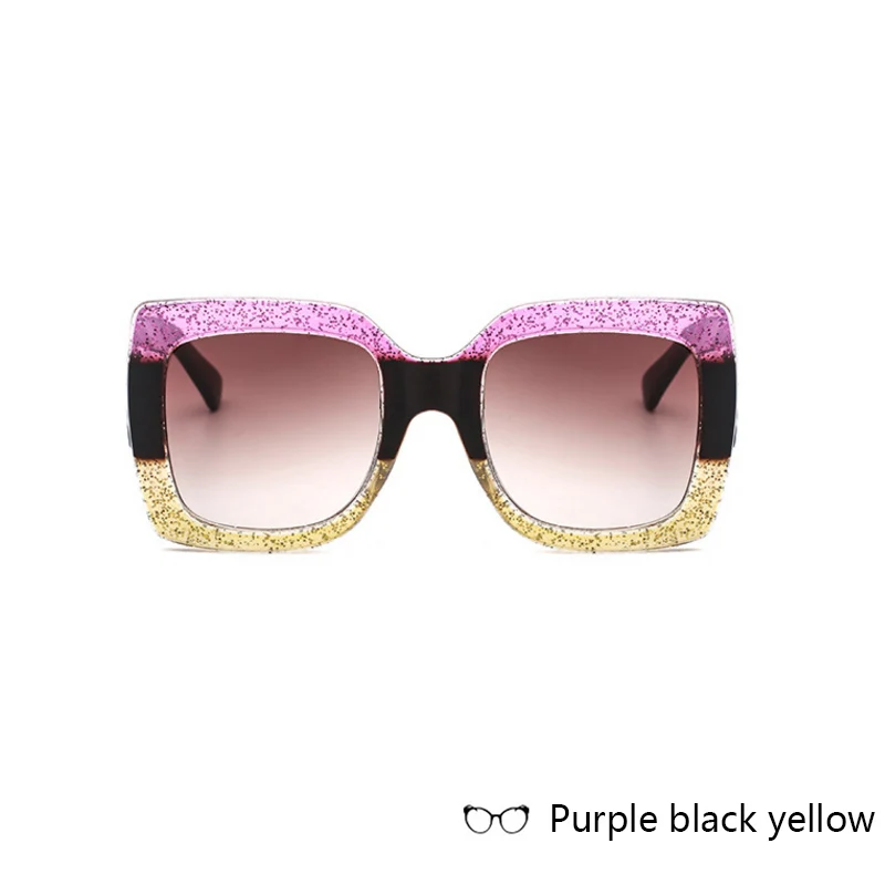 Yoovos Oversized Sunglasses Women 2022 Square Glasses Womens Vintage Stylish Designer Shades Brand Gradient Eyeglasses_voghion.com