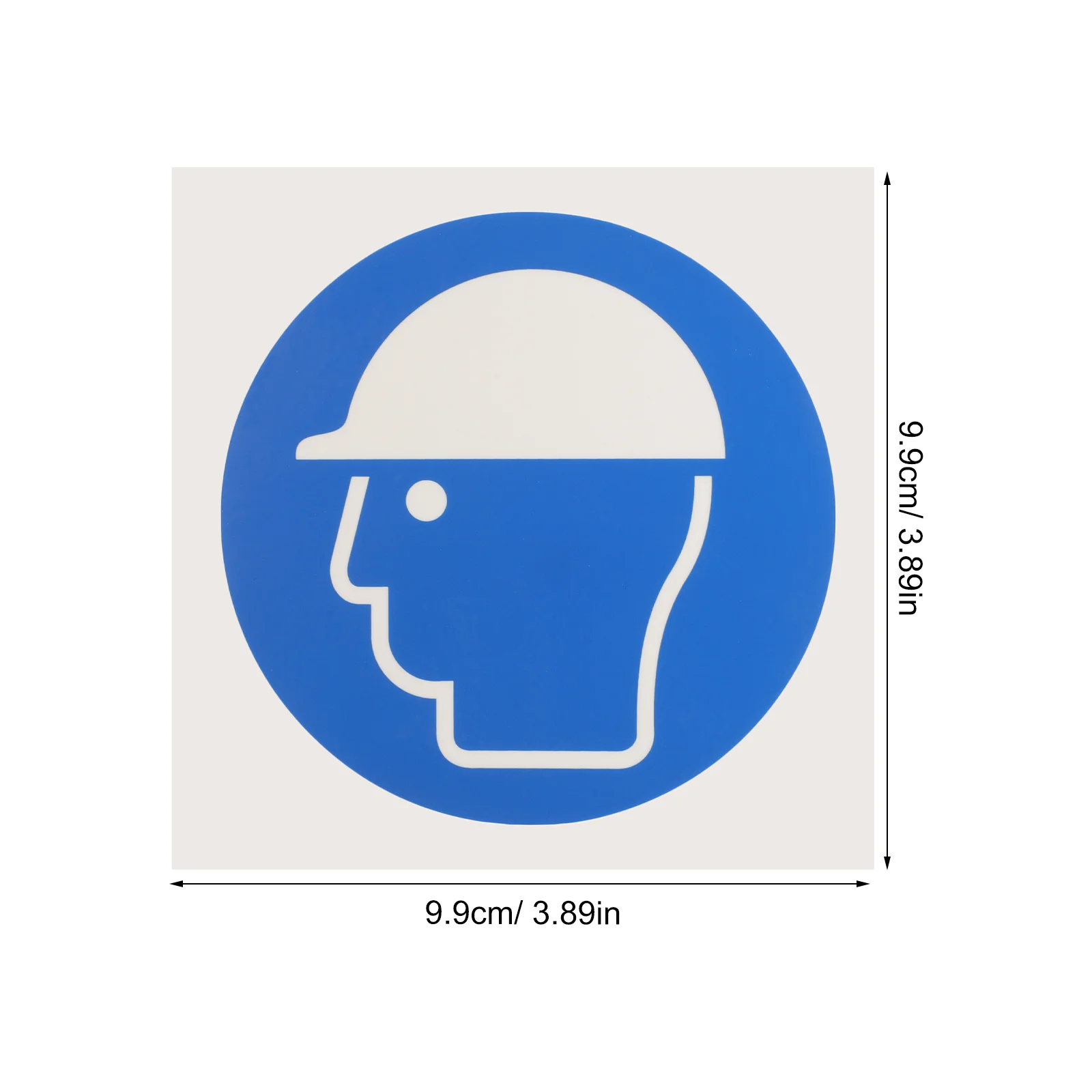 Рисунок 4 - Наклейка для защиты головы