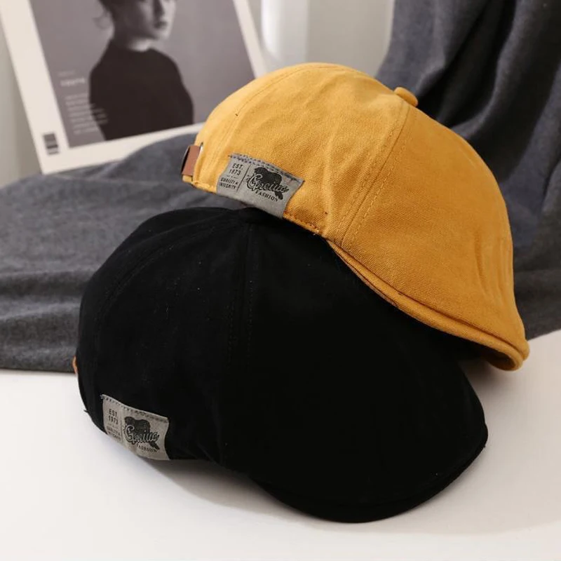 Japanese street trend women duckbill hats Korean version beret hats versatile summer and autumn hip-hop