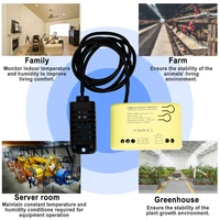 Dry Contact Zigbee Tuya Intelligent Switch With Temperature Humidity Sensor,Real-time Monitoring,Thermostat,Alexa Compatible - Image 5