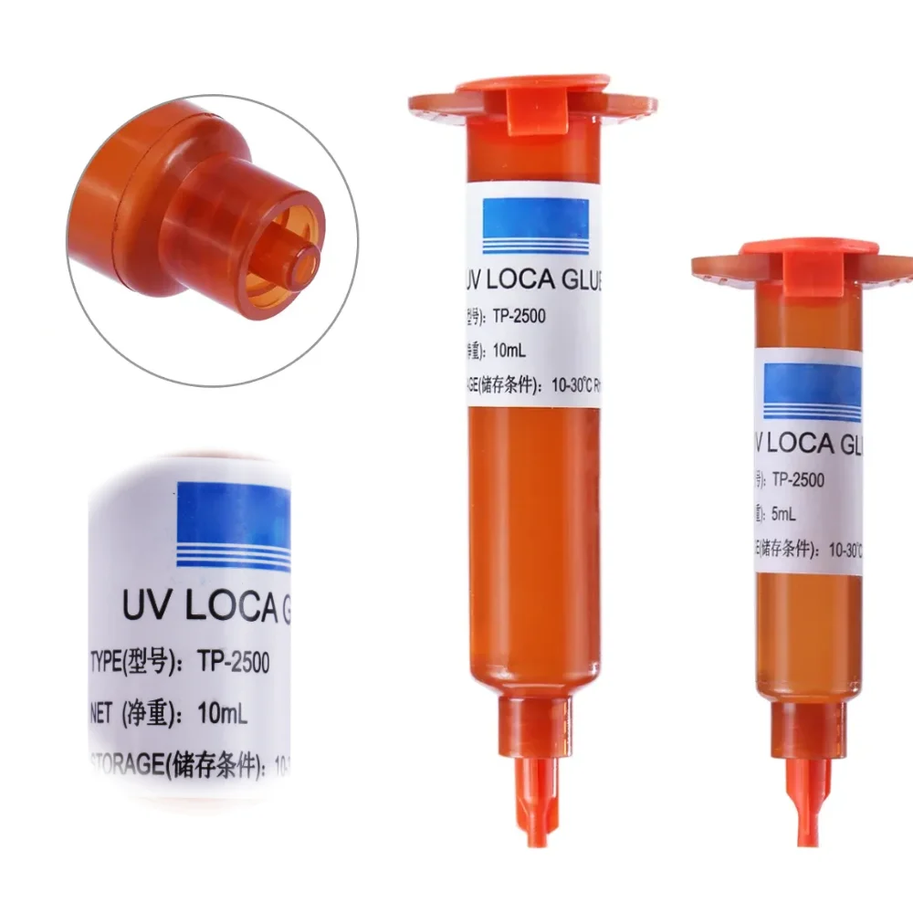 Super Glue Silicone Glue Thermal Glue Shoe Glue Acrylate Glue Sealant Glue Tempered Glass Glue 10ml UV Glue Optical Clear Adhesive Cell Phone Repair Tool Phone Touch Screen Repair Mobile Tools