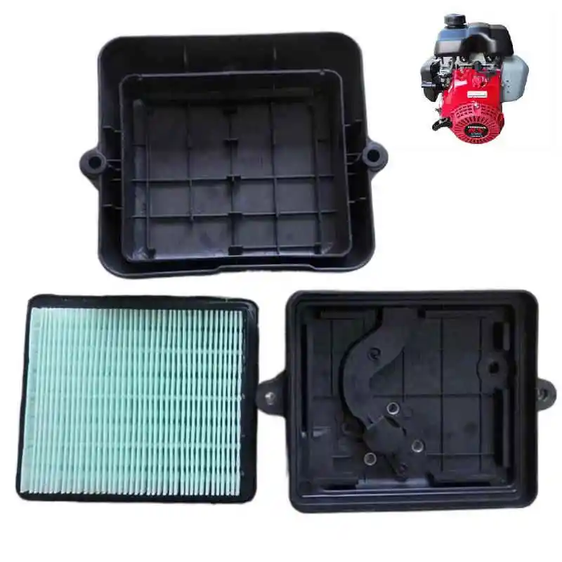 

GX100 AIR FILTER COMPLETE FITS HONDA GX100U 3HP 4T RAMMER MOTOR HOUSING OUTERSIDE INNER ELEMENT COVERS CLEANER ASSEMBLY SPARES