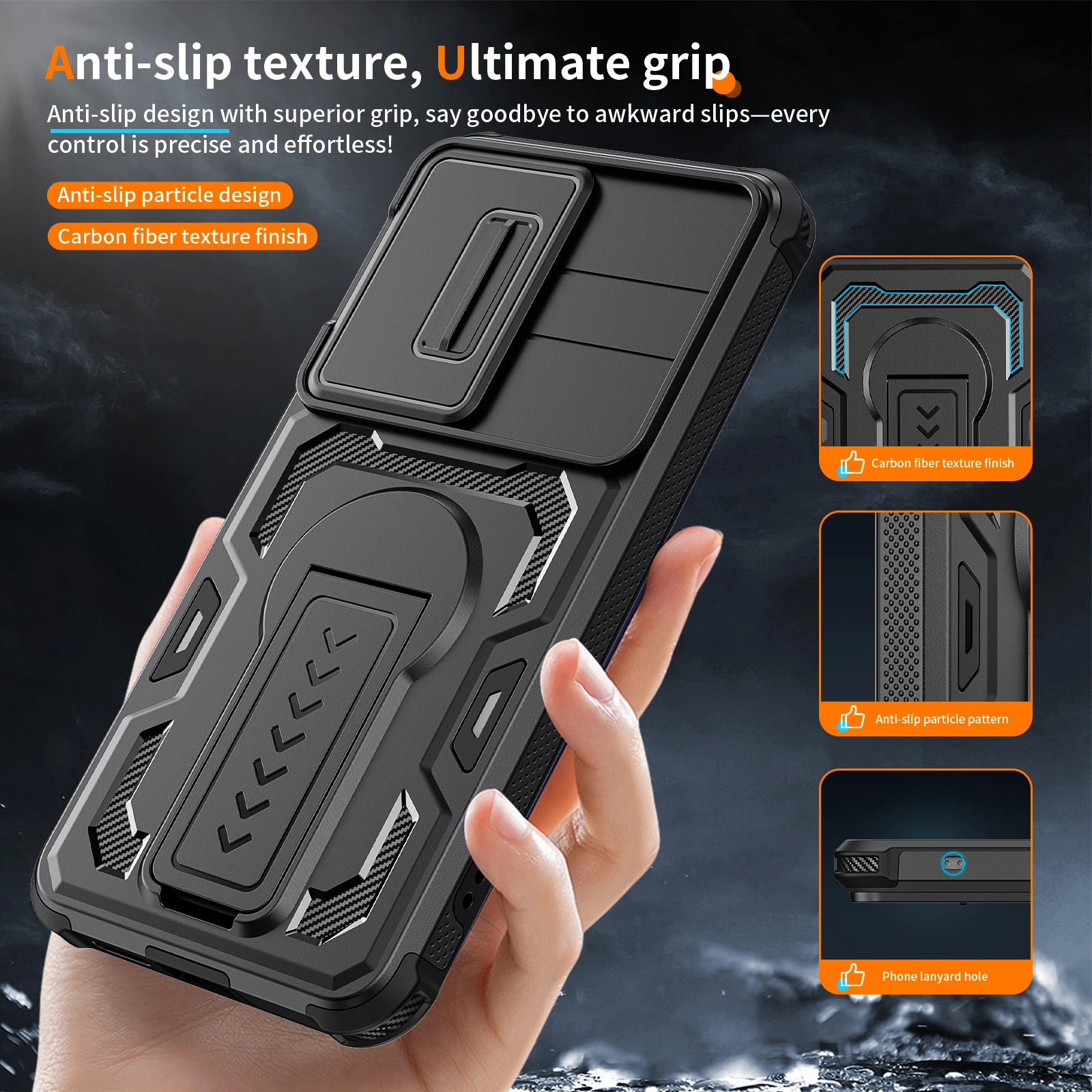 Heavy Duty Dual Layer Protective Phone Case with Drop Protection