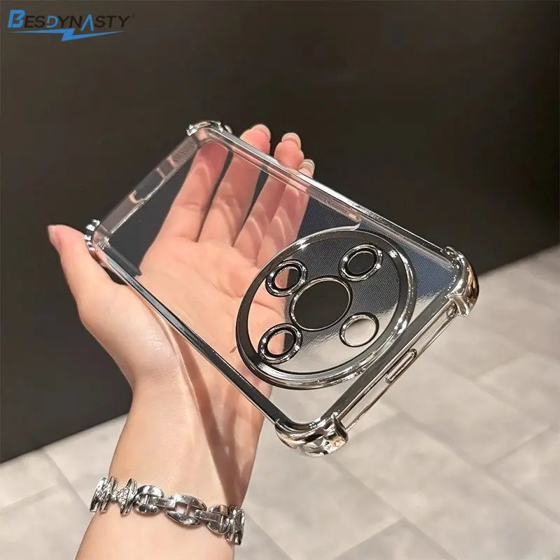 Enhanced Product Title: Ultra-Thin Fashion Plating Anti-Drop TPU Case