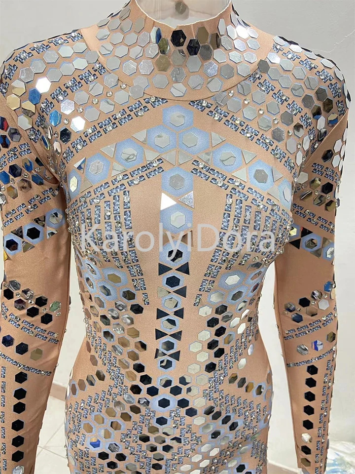 Combinaison (jumpsuit) étincelante à Paillettes - Pour Danse/scène - Taille Unique Extensible - Neuf