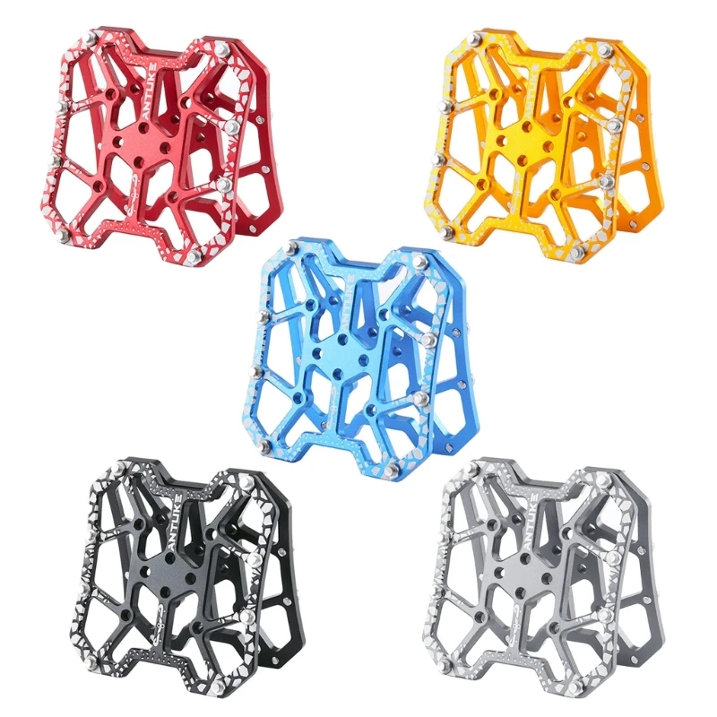 RoadBikeCliplessPedalPlatformAdaptersMTBBicyclesUniversalPedalAdapterAluminumAlloy
