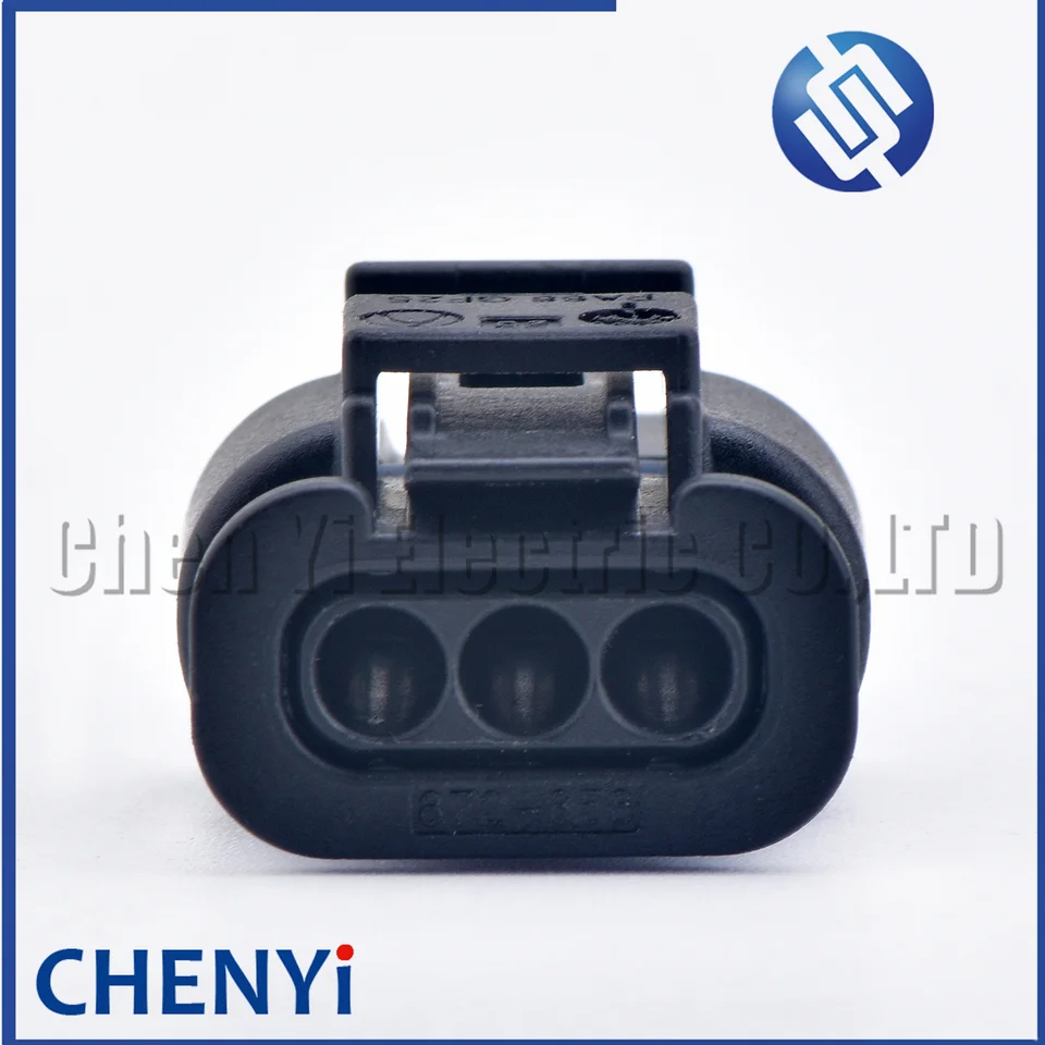 Connecteur Étanche Automobile 3 Broches - Prise Capteur De Stationnement - Réf. 3C0973203 - 1 Jeu