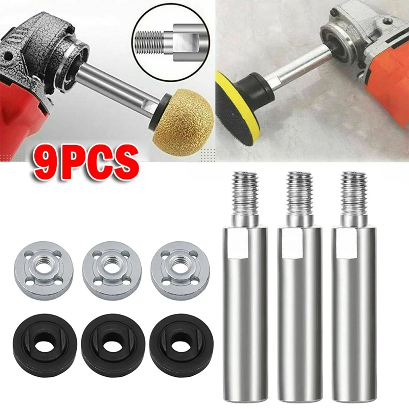 

Angle Grinder Extension Shaft Joint For Grinding Connection Of Polishing Machine Pad.