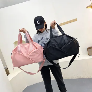 Multifunction Travel Bag Women Sports Gym Fitness Bags Dry and Wet Separation Swimming Shoulder Duffle Handbags Shoes Daypack 1