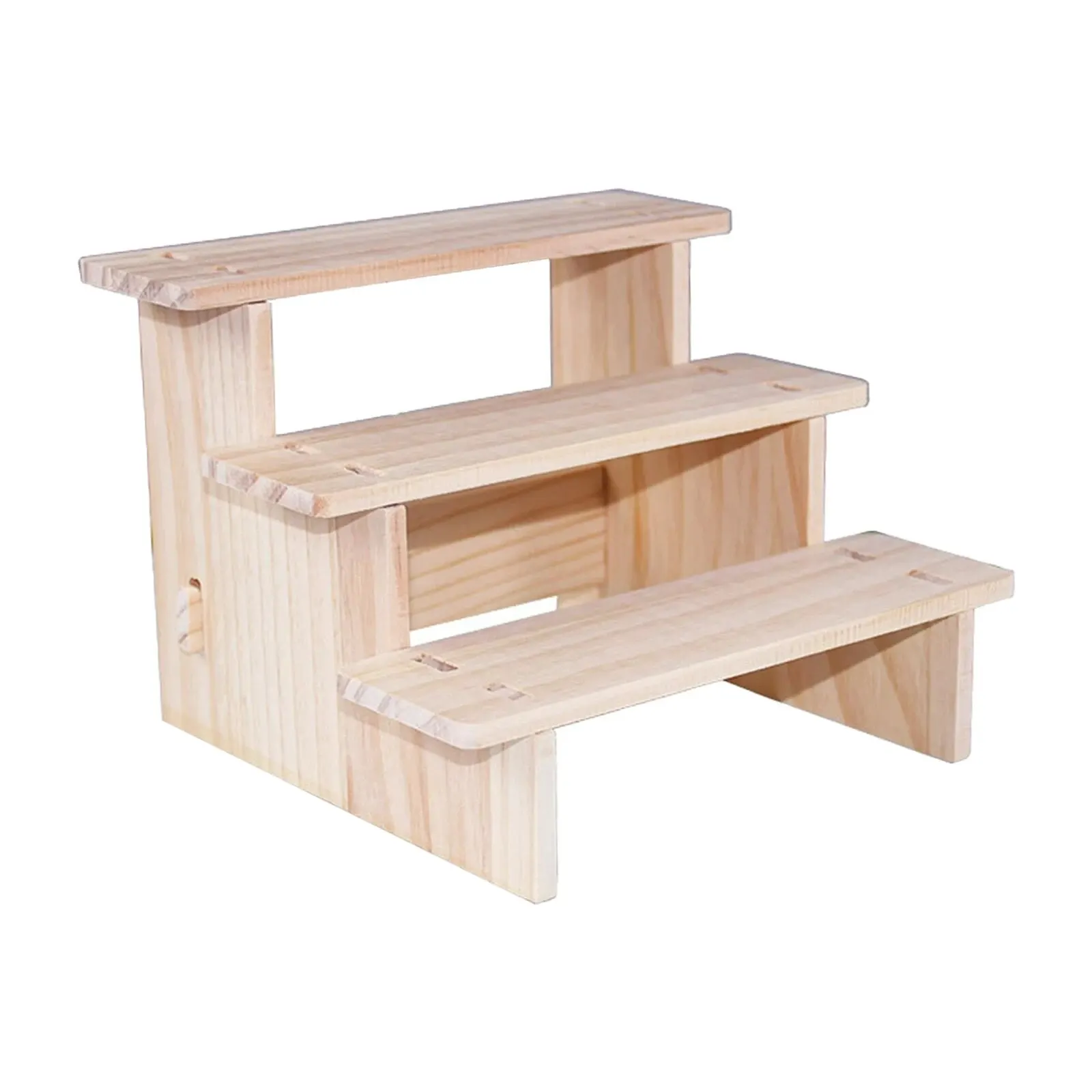 Wood Display Rack Multi Layer Household