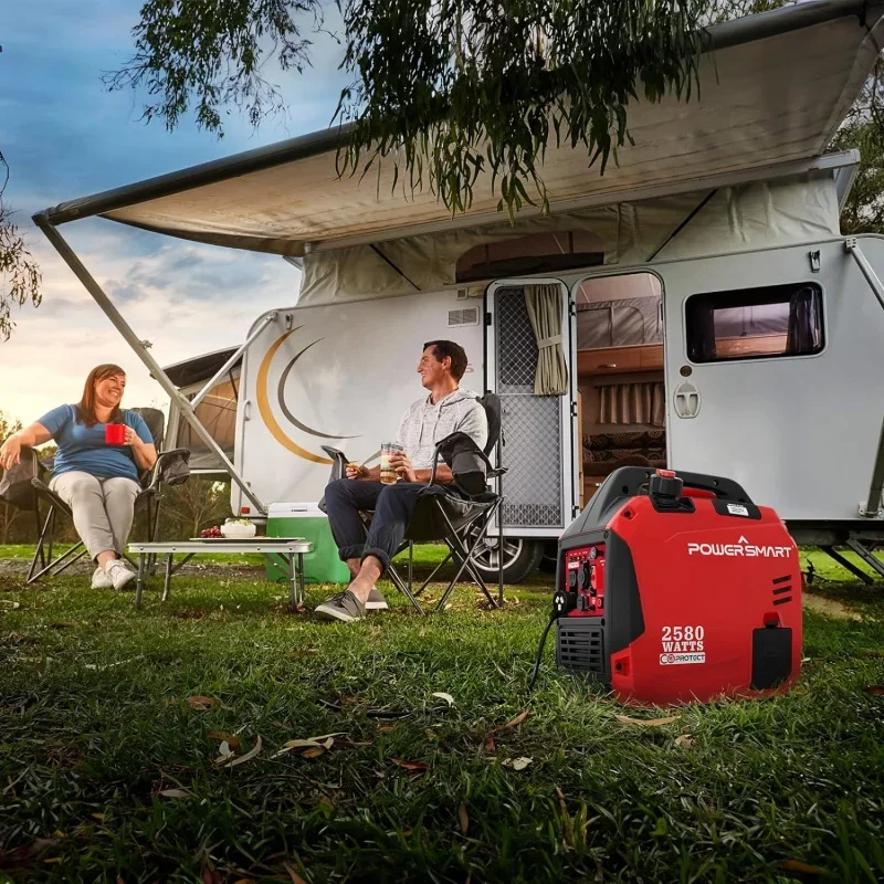 2580W Gas-Powered Ultralight Portable Inverter Generator with CO Protect, USB Ports & Parallel Ready, CARB Compliant Versio