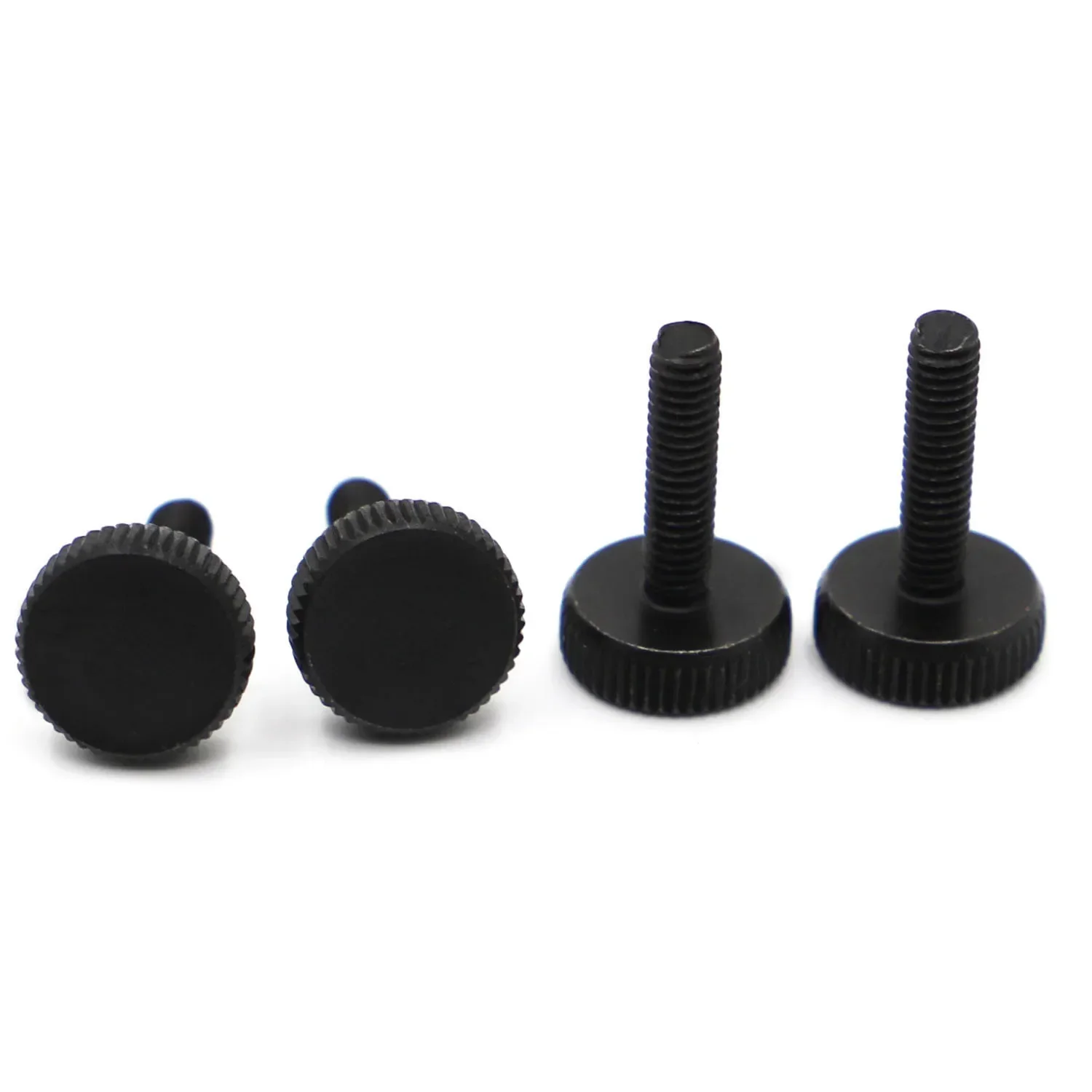 2/10pcs M3 M4 M5 M6 M8 M10 DIN653 GB835 Knurl Flat Head Hand Tighten Thumb Screw Curtain Wall Glass Thumbscrew Adjust Toolless