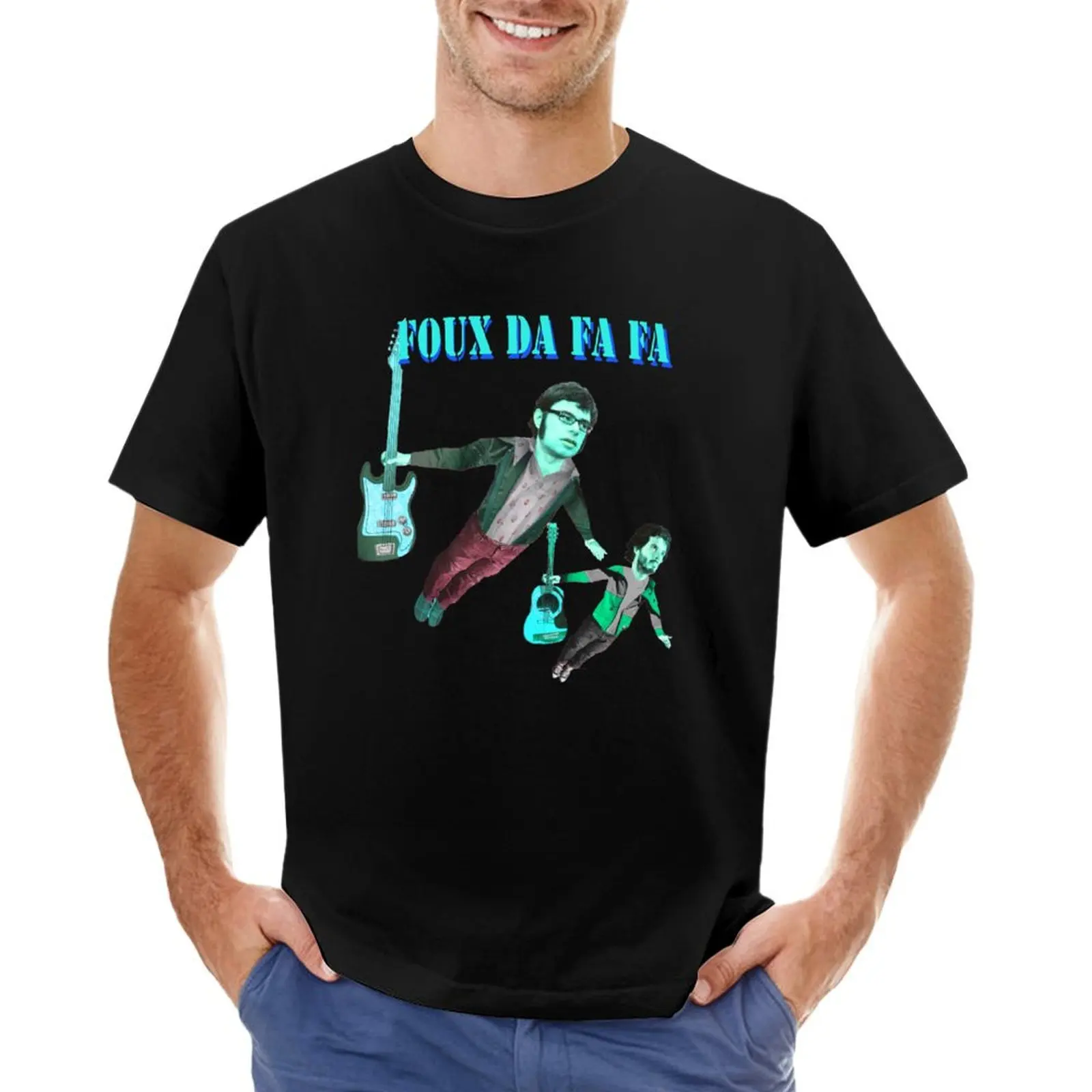 Flight Of The Concords T-Shirt Top Anime Plain Magliette Grandi E Alte Da Uomo Ad Asciugatura Rapida