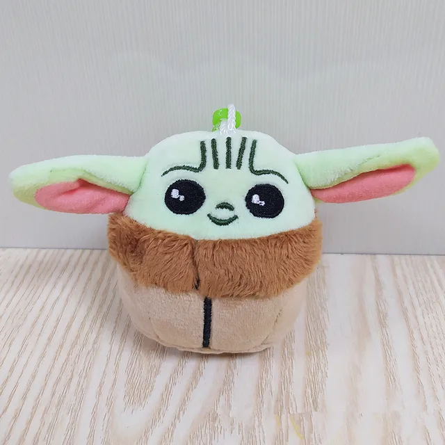 11cm Star Wars Alien Baby Yoda Plush Peluche Master Yoda Soft Stuffed Cute  Animals Pendant Toy