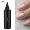 MSHARE 250ml Rubber Base Gel Camouflage Refill Milky Pink White Glitter Gold French Manicure Color Base Big Volume 4