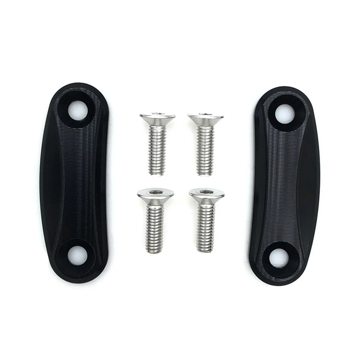 

Motorcycle Block OFF Plate Mirror Chassis Code Cap Base for Kawasaki ZX10R 2016-2023 ZX6R 2019-2023 Accessories (Black)