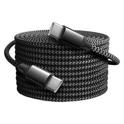 High - Speed Type C to Type C PD 60W Charging Extension Cable, 3m to 10m Length Options for 2m (Grey)