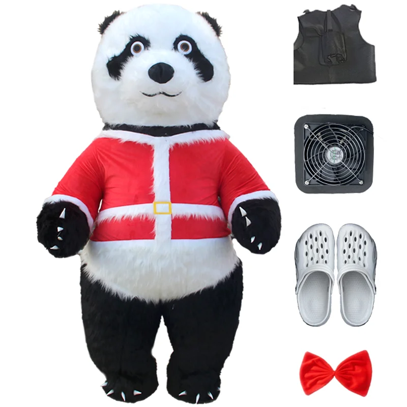 thumbnail image 1 of Disfraz inflable gigante de oso polar de peluche para carnaval, espectáculo de actividades, dibujos animados, Martha Bear, fiesta de cumpleaños, accesorios para juegos de rol, 1 of 5