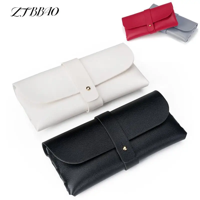 

Women Leather Soft Glasses Case Bag Sunglasses Box Portable Sunglasses Box Bag Accessories Fashion Eyeglasses Case