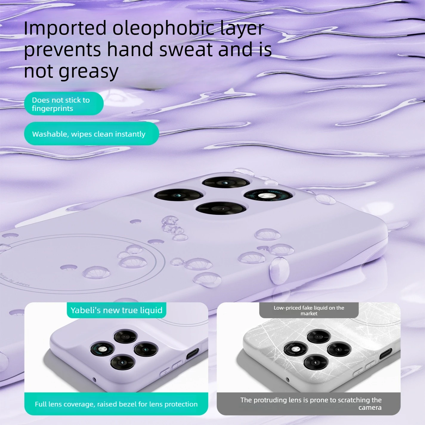 Sleek Liquid Silicone Magnetic Shockproof Case with Enhanced Protection