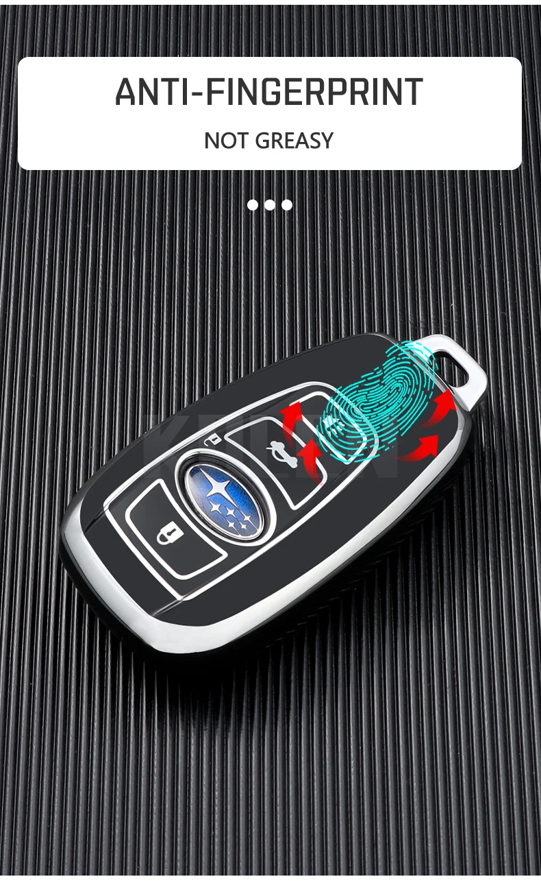 Nuovo TPU Car Key Case Cover Shell per Subaru Forester XV Outback BRZ WRX STI Legacy Impreza Crosstrek Protector Fob accessori 10 Nuovo TPU Car Key Case Cover Shell per Subaru Forester XV Outback BRZ WRX STI Legacy Impreza Crosstrek Protector Fob accessori - Sae209879045c4d58b98a5992cff52634v