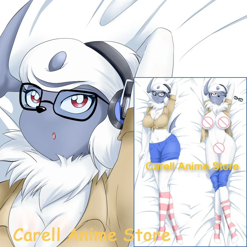 

Dakimakura Anime Cassie (the absol) Furry Double-Sided Print Life-size Body Pillow Cover