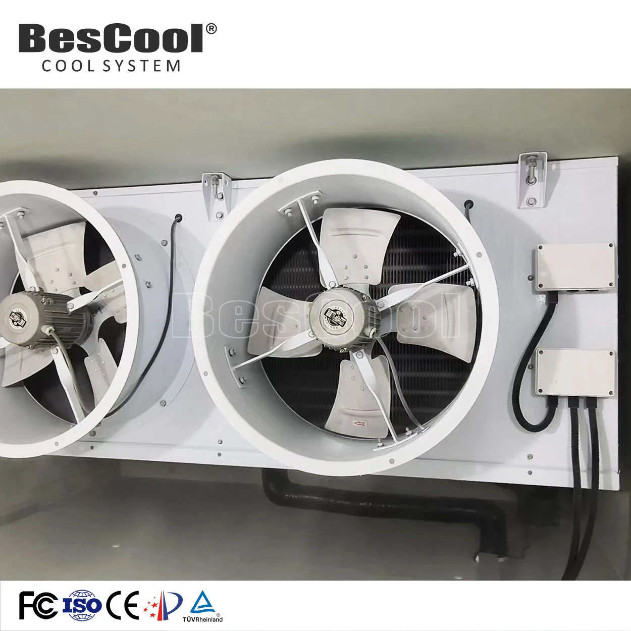 CO2 Blast Freezer Seafood Fruits Integrated Mobile Cold Room Storage -70~ -50 Degrees Quick-Freezing Unit