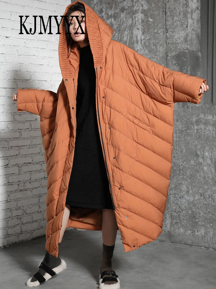 

Super Long Women Winter Down Jacket Women's Parka thicken Weight 90% White Duck Women Parka Female Outerwear Plus Size hooded
