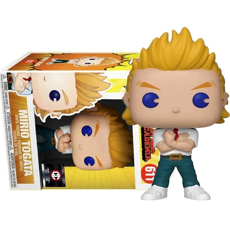 Funko Pop Figure My Hero Academia Pop Toys Mirio Togata #611 Pop Action Figure Toys My Hero Academia Figure Toys Regali Per Bambini