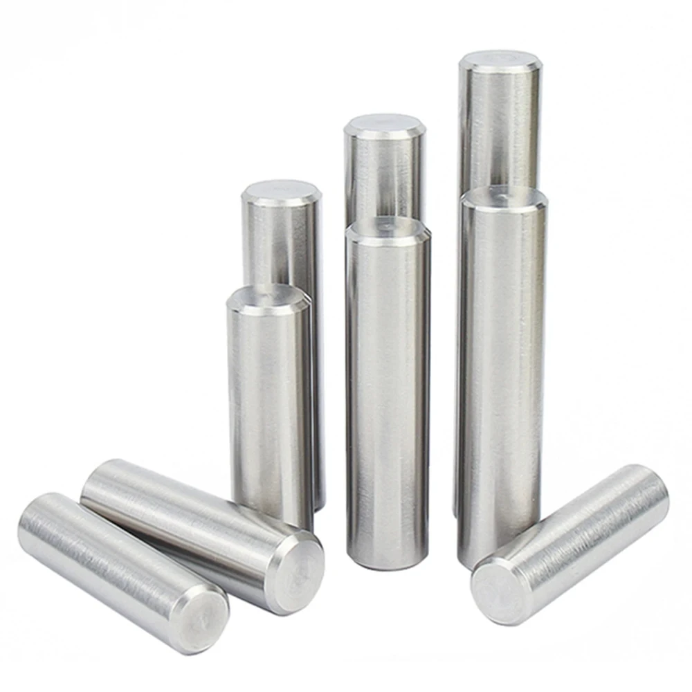 2-50Pcs M1-M10 Cylindrical Pin Locating Dowel 304 Stainless Steel Fixed Shaft Solid Rod 4-100mm cylindrical locating dowel pin
