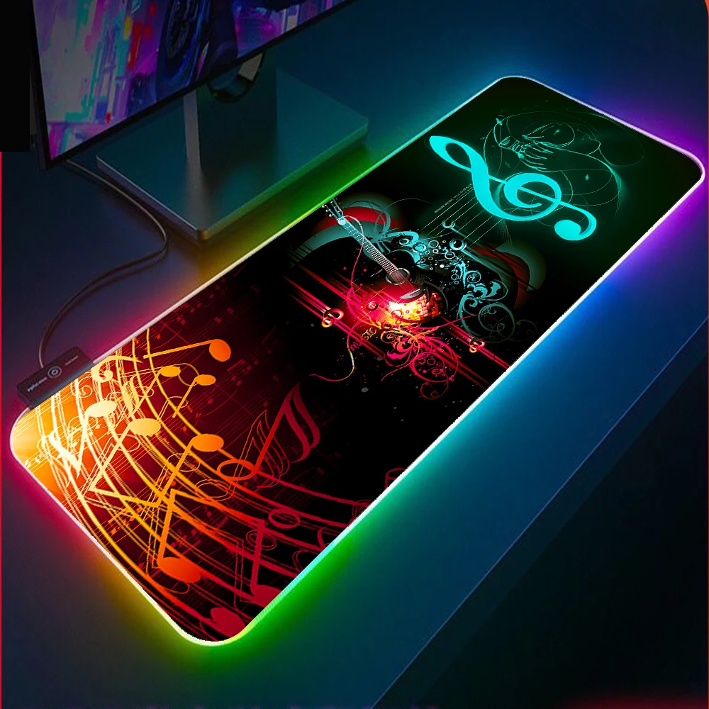 Tapis de souris MARVO MG010 Gamer LED RGB - Taille Extra Large