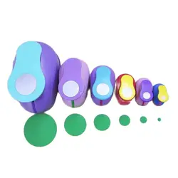 Circle Punch Paper Punchers DIY Embossing Punches Scrapbooking Tools Paper Cutting Craft Hole Punch Rounder Cutter Stationery