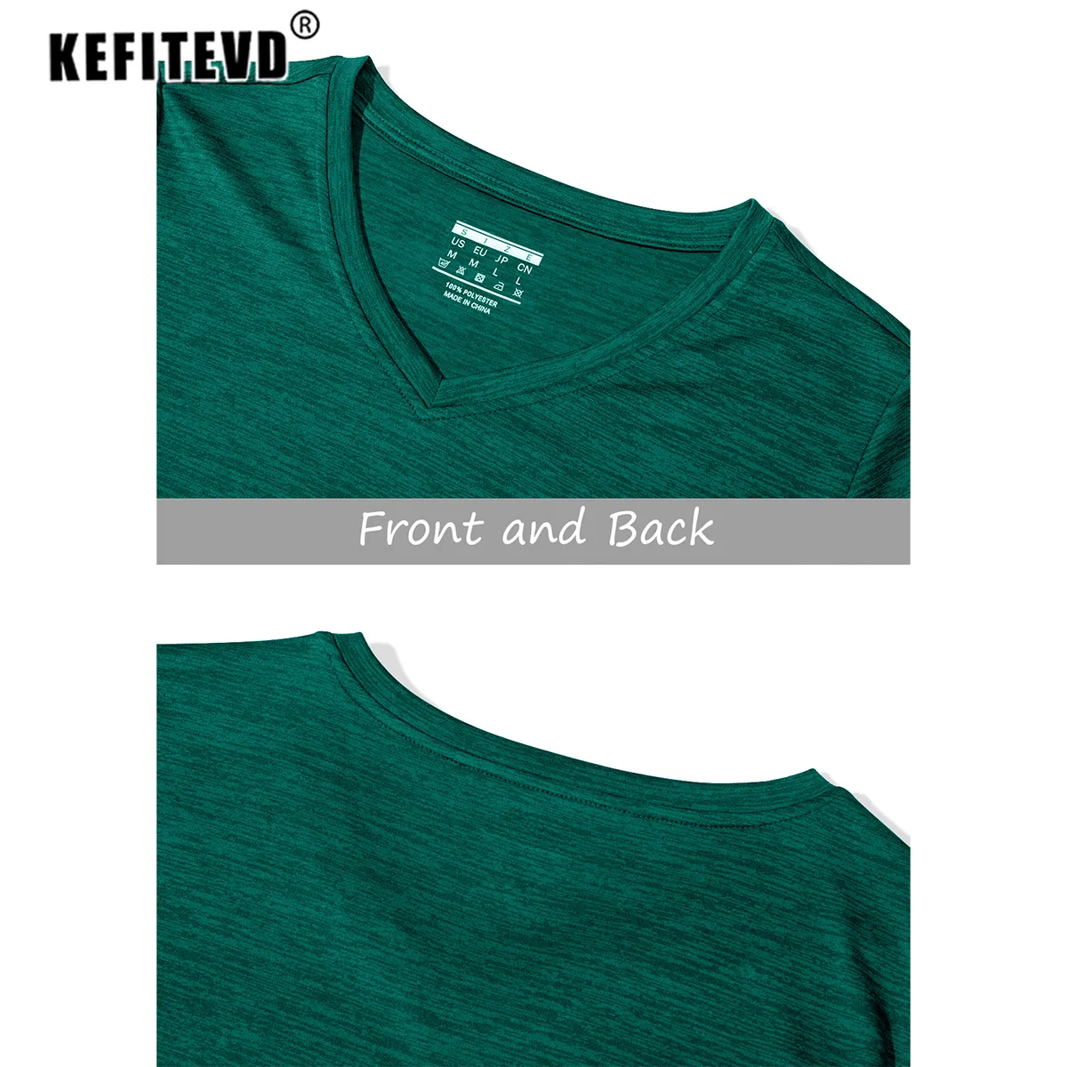 KEFITEVD Summer Quick Dry Shirts Women Casual Running T-shirt Lightweight Moisture Wicking Athlete Tops Gym Yoga Workout T-shirt 5