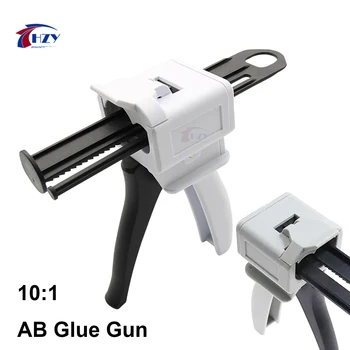 HZY 10:1 Pistola per colla manuale AB Sigillante epossidico Pistola per colla 50ml Pistola per erogazione Applicatore Colla Adhensive Spremere Pistola per calafataggio mista