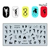 Disney Tinker Bell Nail Stamp Winged Girl Stamping Plate for Nail Art 4.72*2.36inch #065 1