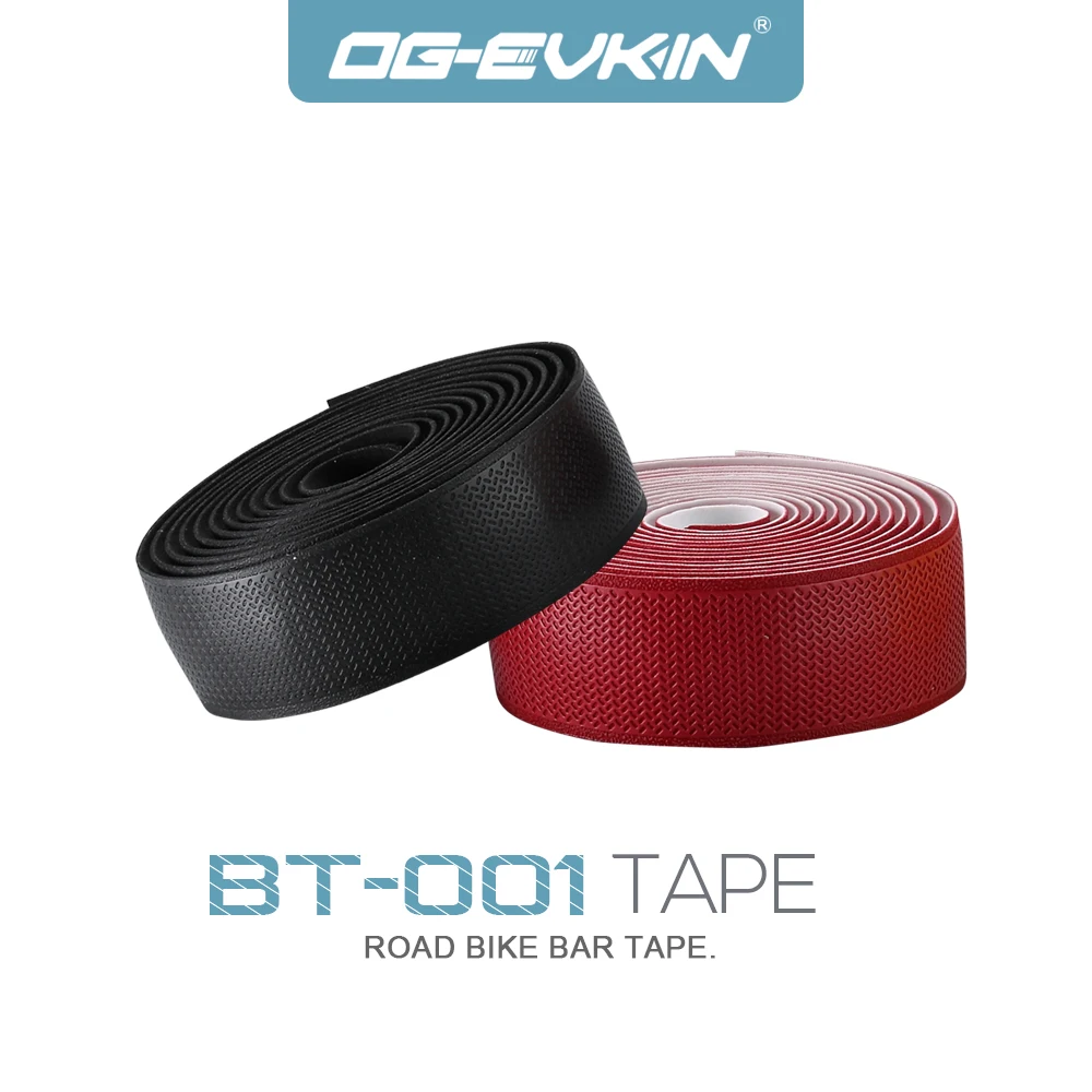 

OG-EVKIN BT001 Bicycle Handlebar Tape Road Bike Bar Tape PU Breathable Soft Wrap Strap Fixed Gear Belt Cycling Accessories