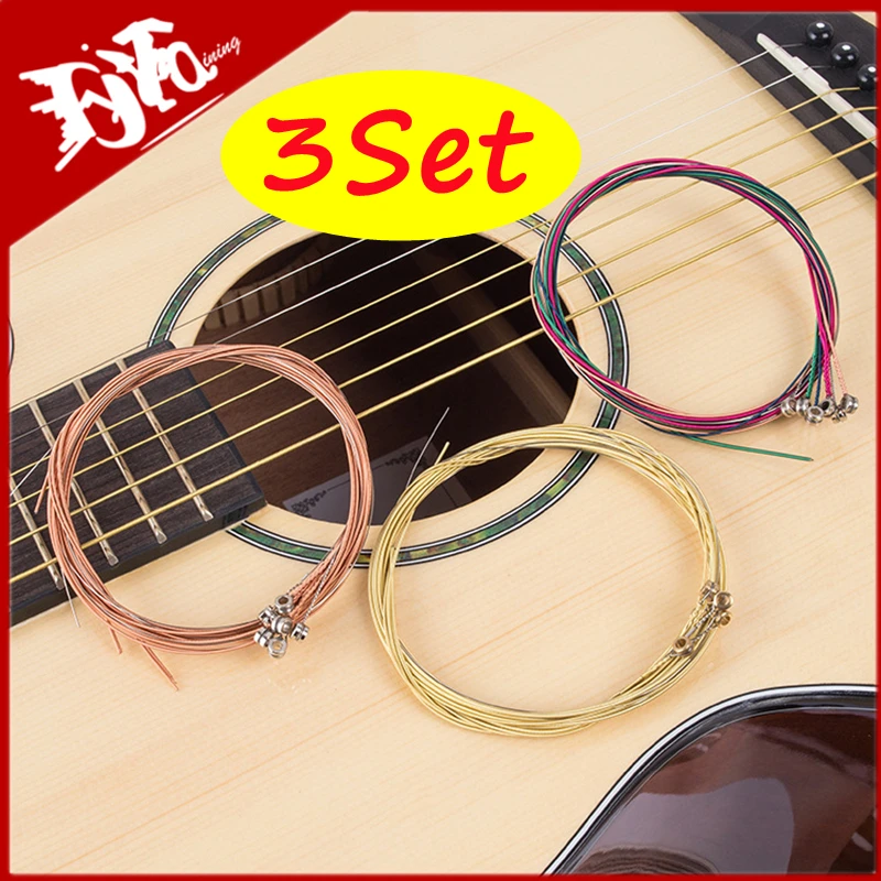 NewColorfulFolkGuitarStringReplacementPartsAcousticGuitar
