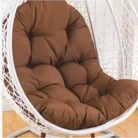 Outdoor Supply Hammock Thickened Egg Chair Cushion Seat Pad Backrest Pillow Rocking Chair Seat Mat Swing Chair Mat 2