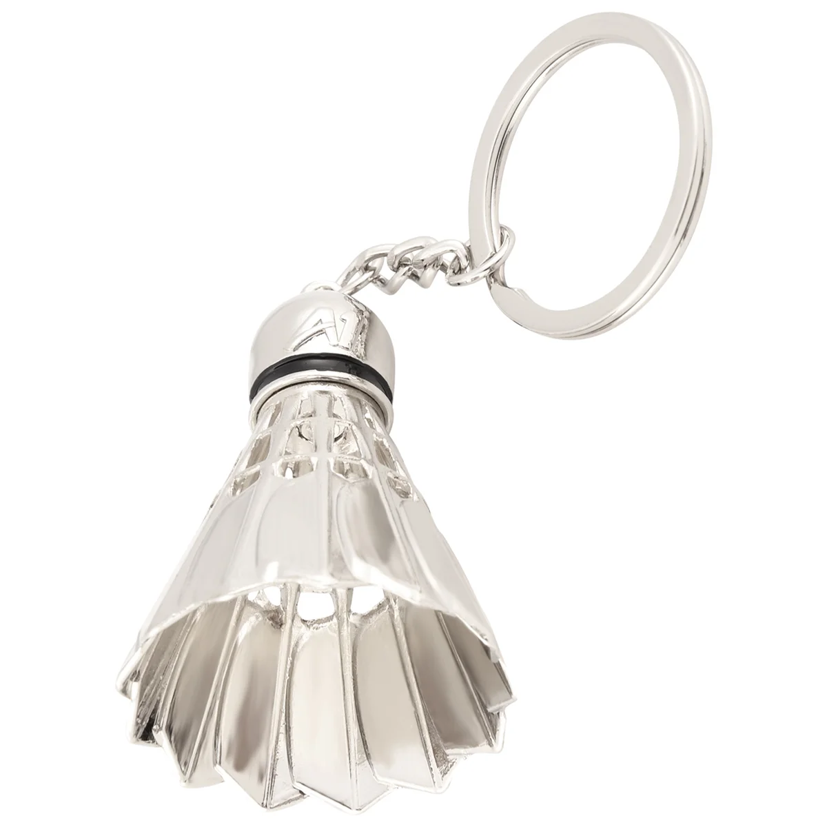 metal badminton key chain three-dimensional badminton tournament souvenir key chain pendant sports sports cute pendant
