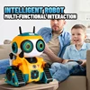 Rc Robot Kids Toy Remote Control Robot Intelligent Induction Interactive Dance Music Gesture Sensing Puzzle Robot Children Gift 1