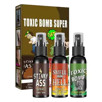 Fart Spray Regalos y bromas de mordaza hilarantes Regalos de mordaza hilarantes para adultos o niños Broma Cocô Cosas No tóxicas Oriente realmente 1