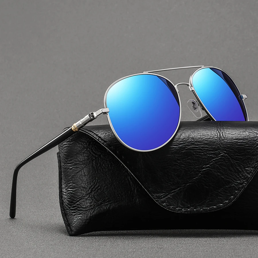 Lunettes De Soleil Vintage Pilote Rondes Unisexe - Neuf Avec étiquettes - UV400