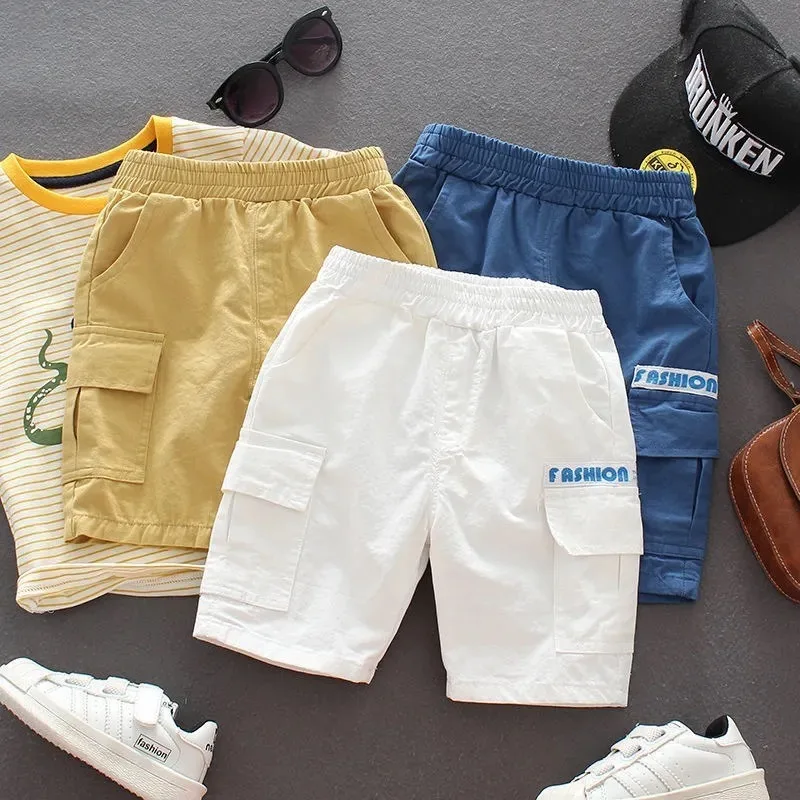 Children's Shorts Boys' Baby Pants Summer Thin Medium Pants Five Quarter Summer Children's Overalls kids shorts kids trousers