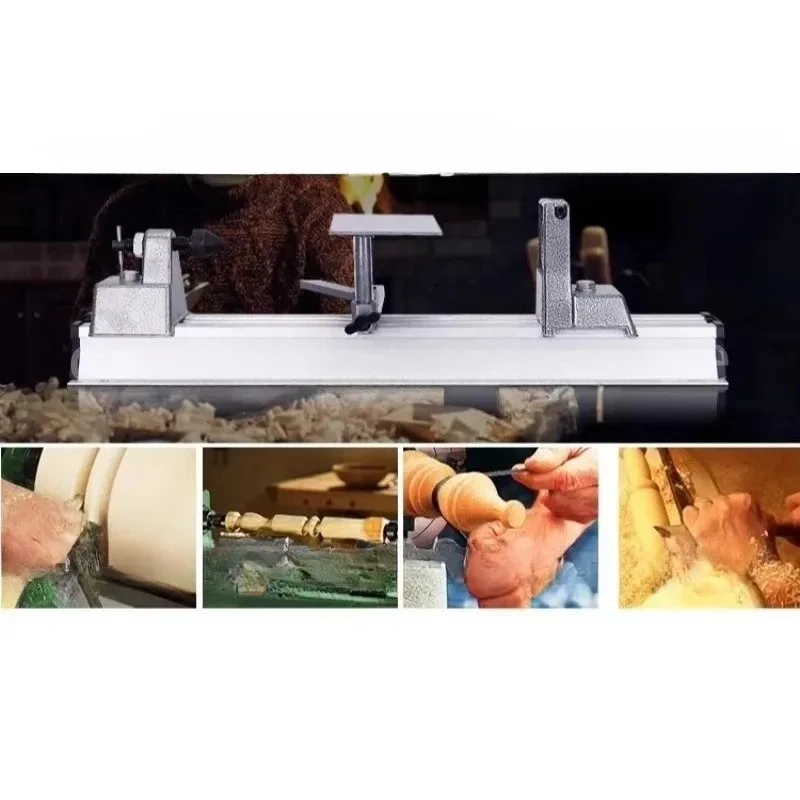 60cm 벤치 목재 선반 다기능 목공 밀링 드릴링 연삭 도구