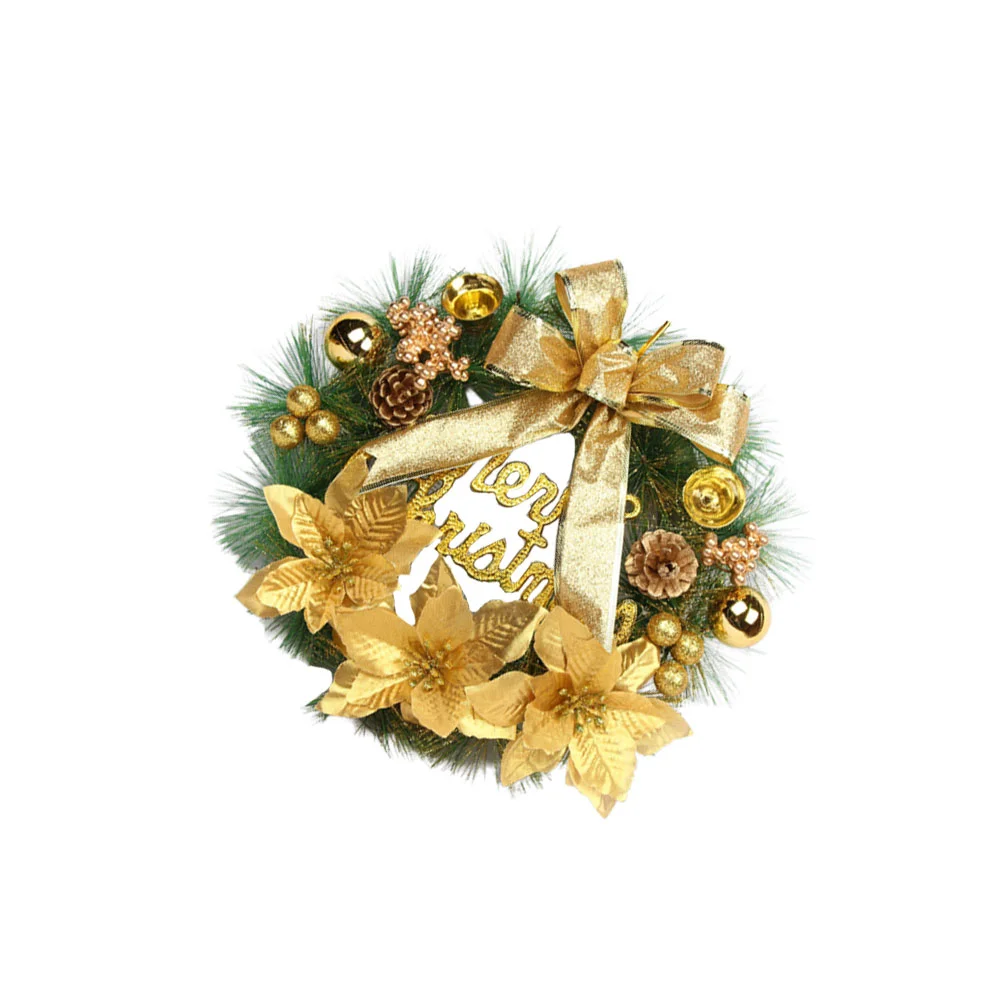 

Fahion Christmas Wreath Pine Garland Party Wreaths Artificial Wedding Decorations
